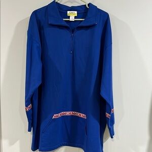 C.S.T. Sport Blue Pullover with Red Accents Ribbon - 2x‎